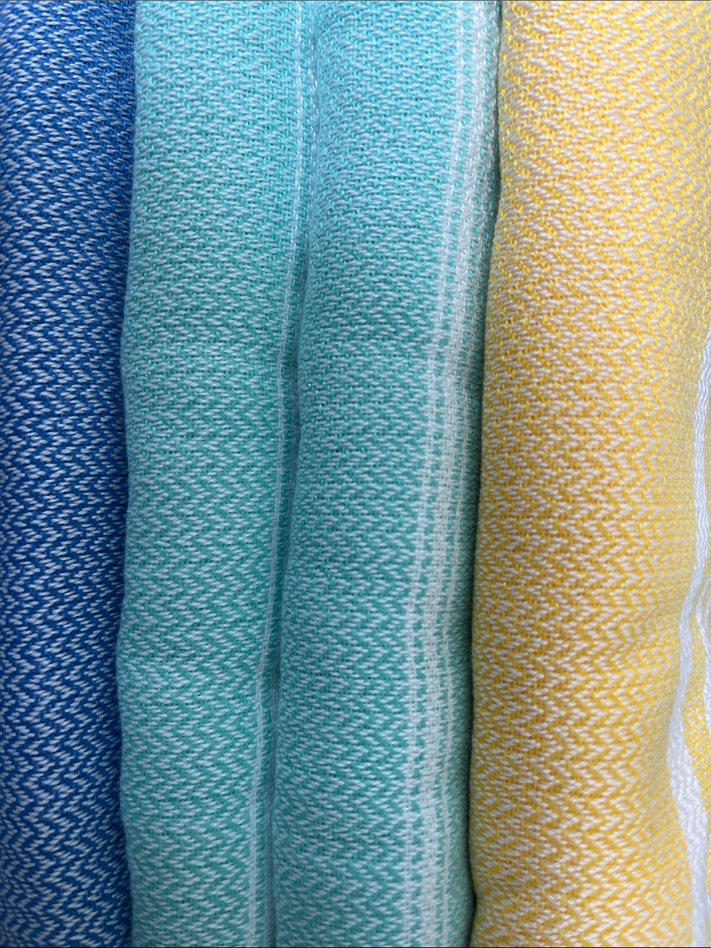 Turkish cotton beach towel set of 4